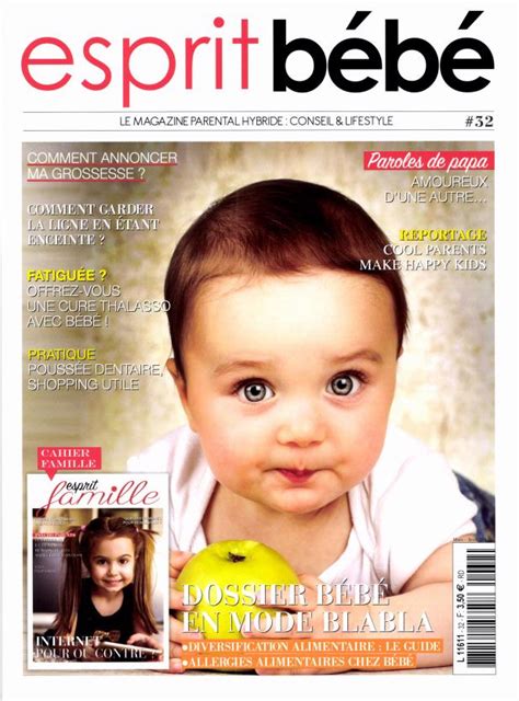 Esprit Bebe N° 32 Abonnement Esprit Bebe Abonnement Magazine Par
