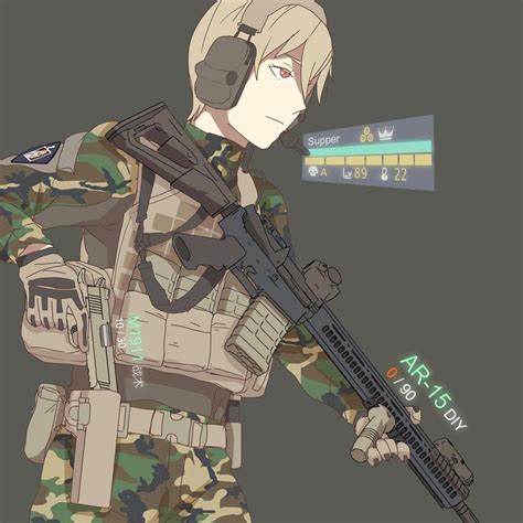 Anime Military Military Girl Fantasy Comics Anime Fantasy Military