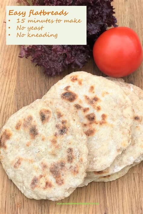 Quick Flatbreads Easy Healthy Lunch Recipes Easy Flatbread Quick Flat Bread Recipe