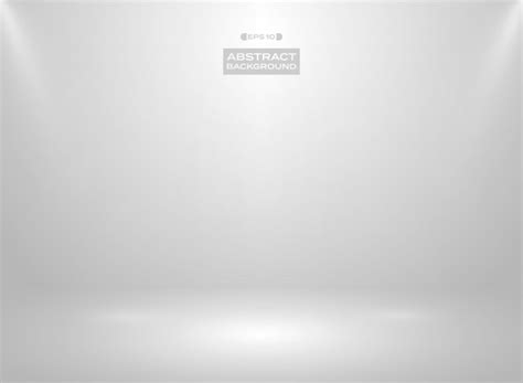 Premium Vector Abstract Of Gradient White Color In Studio Room Background