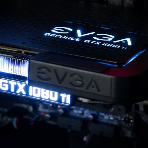 Evga Geforce Gtx 1080 Ti Ftw3 Features Rgb Lighting On The Backplate As