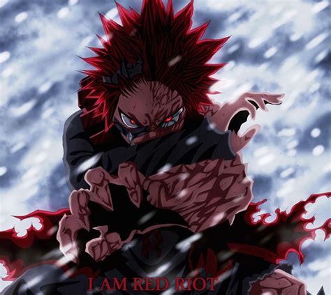Red Riot Eijiro Kirishima Wallpaper Hd Anime 4k Wallpapers Images Photos And Background