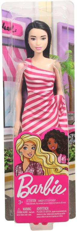 Barbie Glitz Doll Pink Stripes Toys R Us Canada