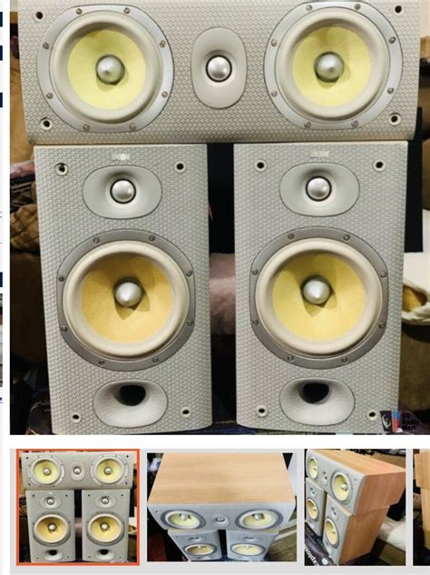 Bandw Bowers And Wilkins Dm601 S3 Bookshelf Speakers Lcr60 S3 Center