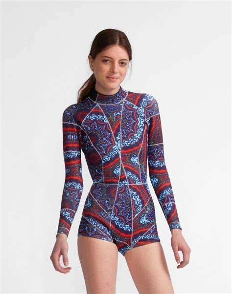 Cynthia Rowley Wetsuit Surf And Swim Long Sleeve Swimsuit Girl Suits Swim Fashion