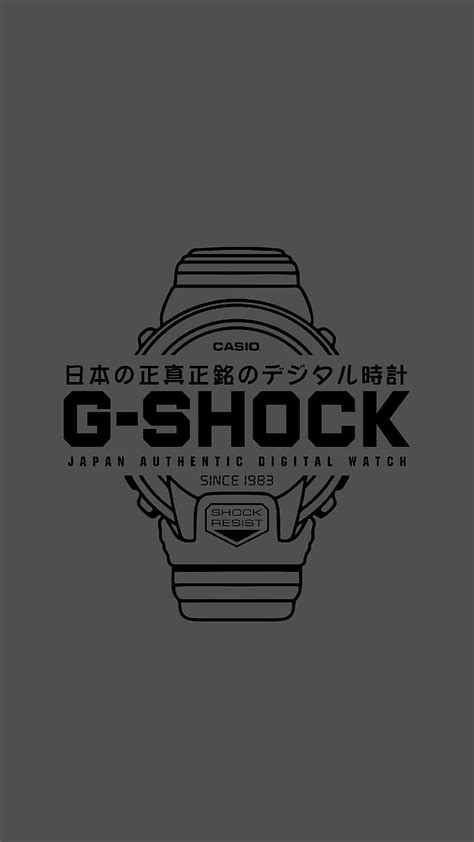 G Shock Japan 3 Auténtico Logo Original Choque Resistente Reloj