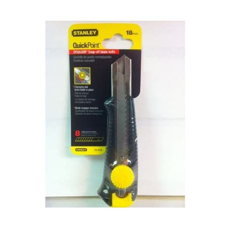 Stanley 18mm Dynagrip Snap Blade Knife Bunnings Warehouse