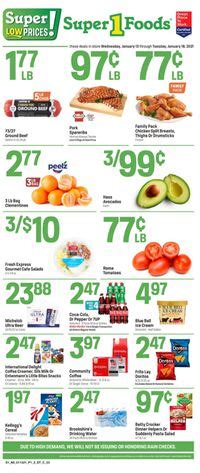 Supports a strong immune system. Super 1 Foods Opelousas - Weekly Ad, Sale, Offers ...