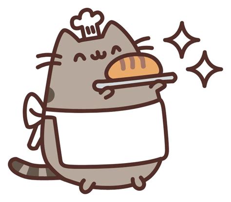 Baker Pusheen Pusheen Cute Pusheen Stickers Pusheen Cat