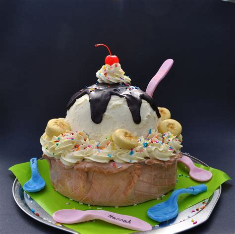 Decadent Ice Cream Sundae Cake