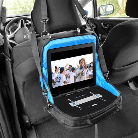 In Car 7 10 Inch Portable Dvd Player Case Attaches To Rear Or Front