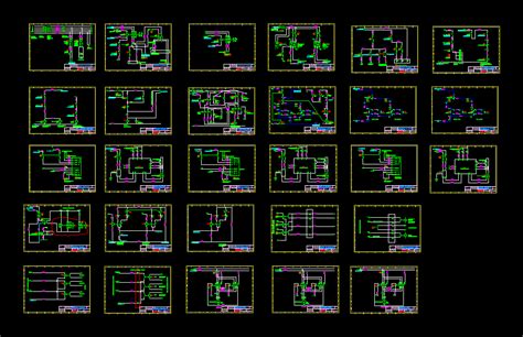 Electrical Drawings Dwg Block For Autocad • Designs Cad