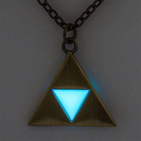 Nayru Triforce Of Wisdom Pendant Legend Of By Woodwormsngloworms