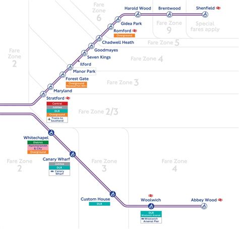 Elizabeth Line Map What Does It Look Like And How Long Are Journey