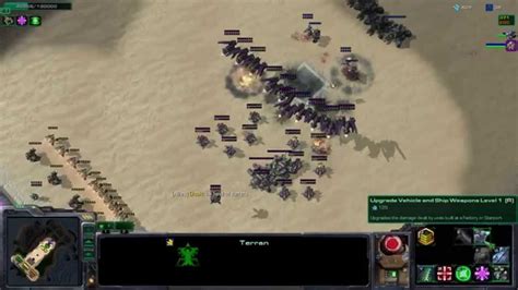 Starcraft 2 Desert Strike Hots Strategy Terran Pure Raven Rush Youtube