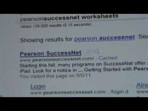 Failed to initialize a component incorrect locale information provided callback failed: Mr Gibson gets you "in" with Pearson SuccessNet - YouTube