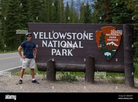 Northeast Entrance Yellowstone National Park Hi Res Stock Photography
