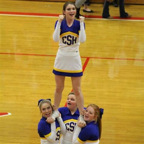 Sophomores Of Cold Springs High Cheerleader Squad The Firs Flickr