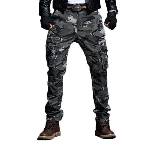 camouflage pant s for men army style urban clothing military style camouflage multi pocket