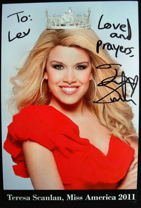 Autographs Of Celebrities From Leo Teresa Michelle Scanlan Born February Is An