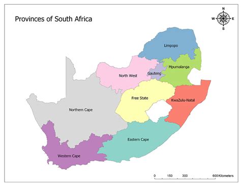 Map South Africa Provinces Get Latest Map Update