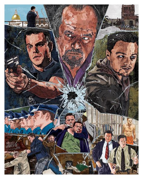 Fuck Yeah Movie Posters — The Departed By Matthew Brazier