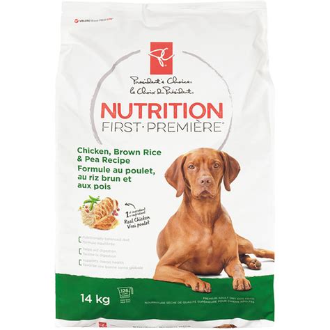 Pc Nutrition First Dog Food Chicken Brown Rice And Pea Pcca