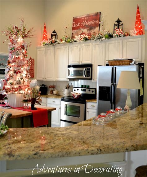 Christmas Decorations For Above Kitchen Cabinets Cabinet Opw