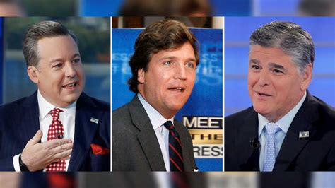 Fox Stars Sean Hannity Tucker Carlson And Fired Anchor Ed Henry Named