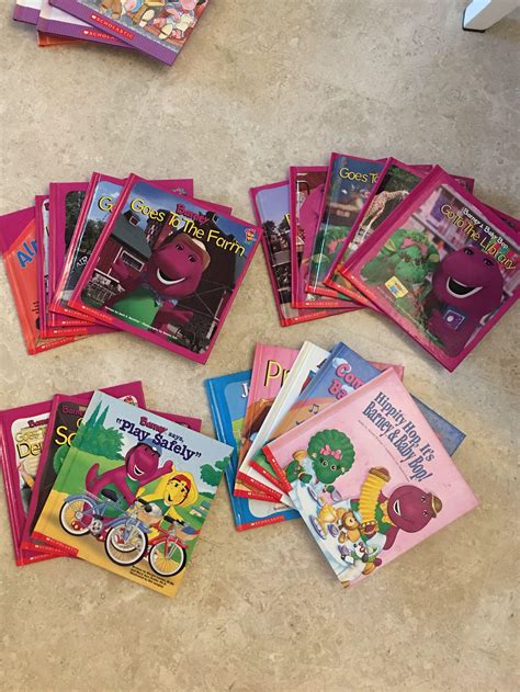 Barney Series Children Books Scholastic Hobbies And Toys Books