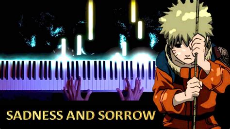 Naruto Ost Sadness And Sorrow Piano Cover Youtube