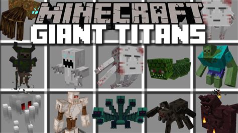 Minecraft Giant Mobs Mod Download Naahappy