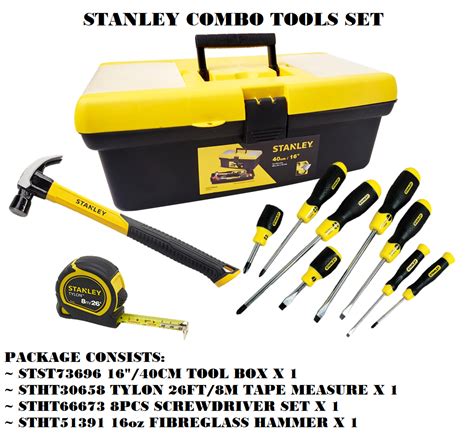 Stanley Combo Complete Tool Box Set