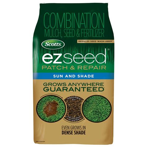Scotts Turf Builder Ez 10 Lb Sun And Shade Grass Seed Mix 17528 The