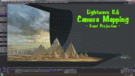 Lightwave 116 Camera Mapping Front Projection Youtube