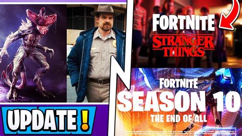 Season 2 is now in full swing on fortnite, and players now have the chance to unlock gold variants of six different battle pass skins. *NEW* Fortnite | Season 10 Visual Update, Stranger Things ...