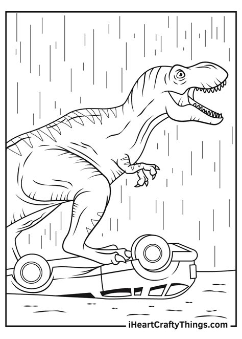 Printable Jurassic Park Coloring Pages Updated Arnoticias Tv