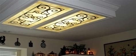 Decorative Fluorescent Light Diffuser Panels