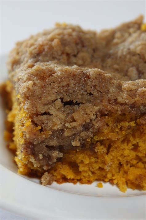 Pumpkin Cinnamon Roll Crumb Cake Recipe Practically Homemade Recipe