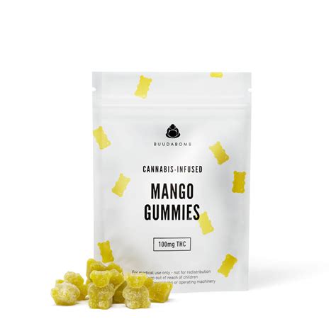 Buudabomb - Vegan Mango Gummies - SimplyBudz