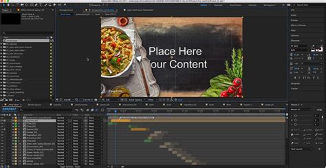Due to the high number of similar requests we are unable to provide any individual support on free items. Cooking For Everyone | After Effects and Premiere Pro on ...