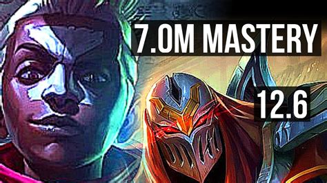 Ekko Vs Zed Jng M Mastery Games Solo Kills Dominating