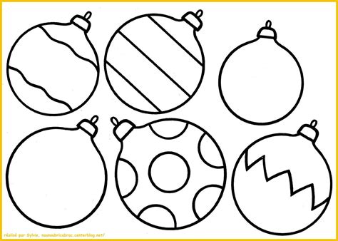 Boules de Noël... à colorier | Coloriage boule de noel, Coloriage noel
