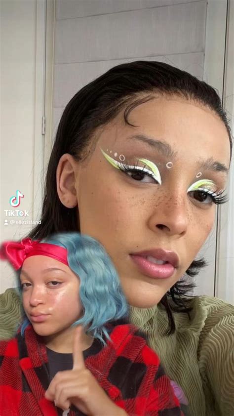 Doja Cat Graphic Liner Recreation In 2023 Makeup For Brown Eyes