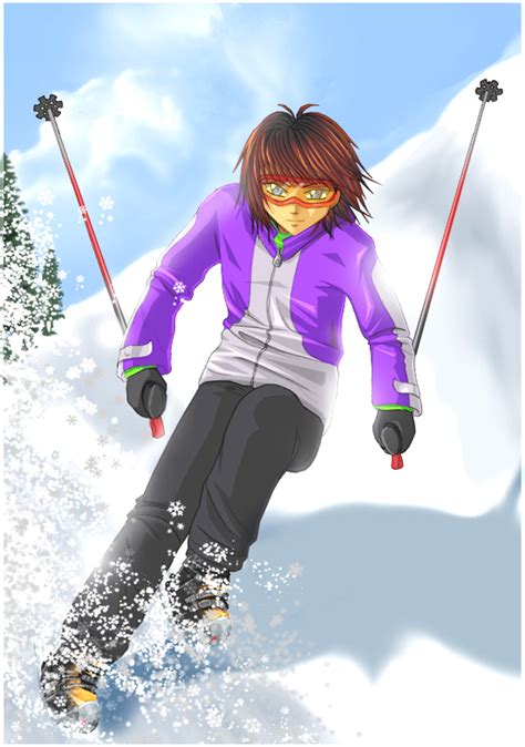 Jiro Skiing By Dream Whizper On Deviantart