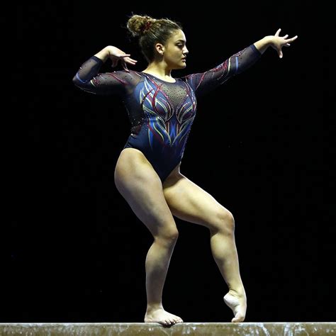 Gymnast Laurie Hernández Makes Return To The Mat And Gets Support From