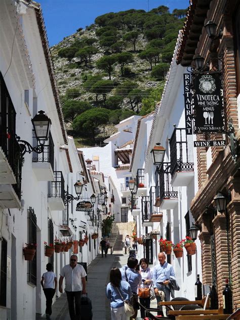 Mountain Village Mijas In Malaga Andalusia Spain Entry Way Design