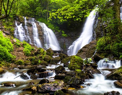 The Waterfalls Of Cherokee North Carolina Cherokee Nc