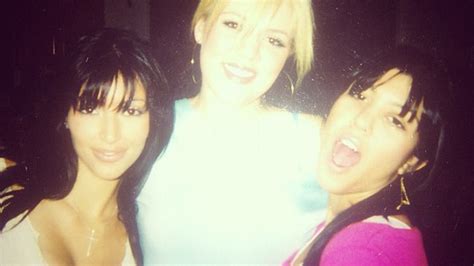 Kim Khloe And Kourtney Kardashian Before They Were Famous