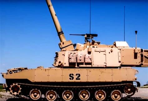 Increased Us Artillery Power New M109a7 Paladin Howitzers Ordered